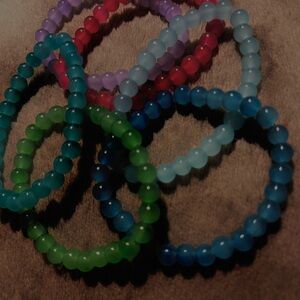 Colorful Beaded Bracelet Set